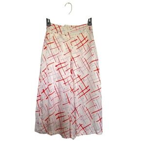 Rachel‎ Antonoff Silk Gaucho Printed Crop Pants